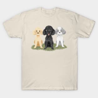 Three poodles T-Shirt